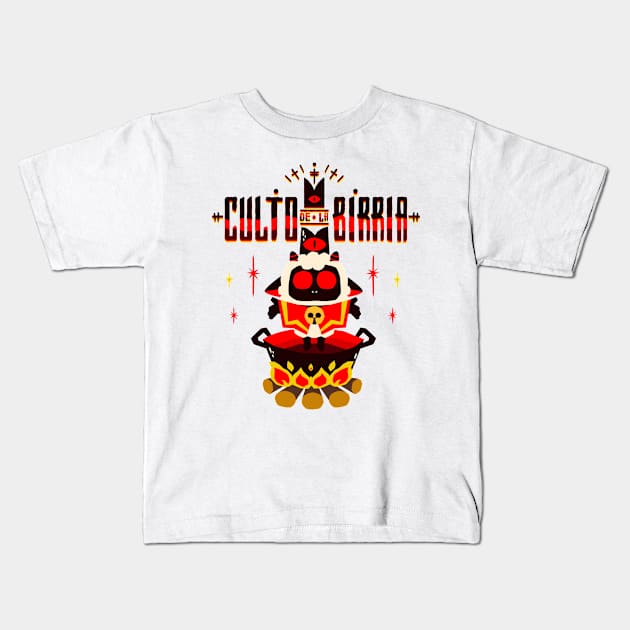 Culto de la Birria Kids T-Shirt by lolo_aburto